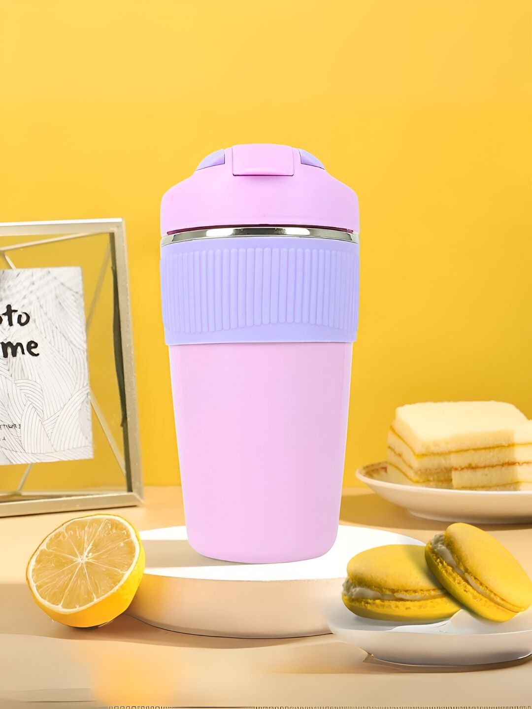 UniKart Pink Stainless Steel Dishwasher Safe Mug-480ml