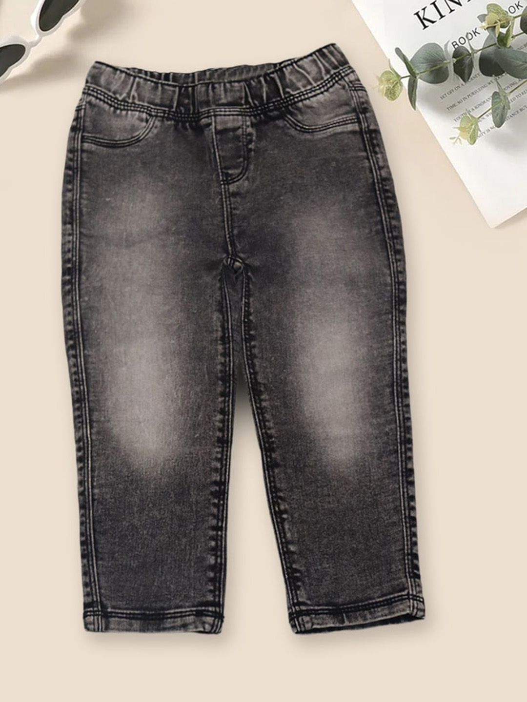 INCLUD Boys Pure Cotton Heavy Fade Jeans