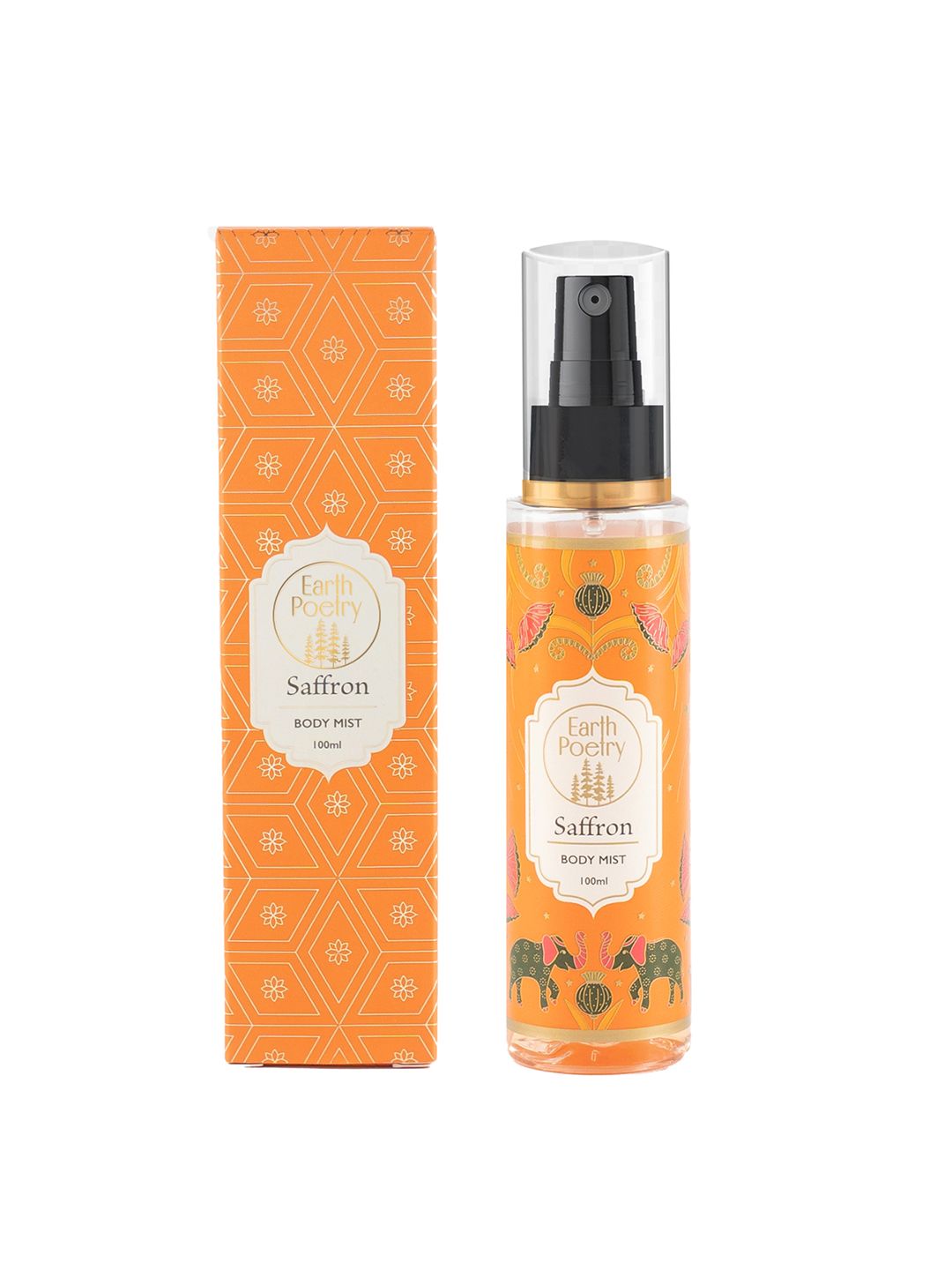 EARTH POETRY Saffron Body Mist - 100 ml