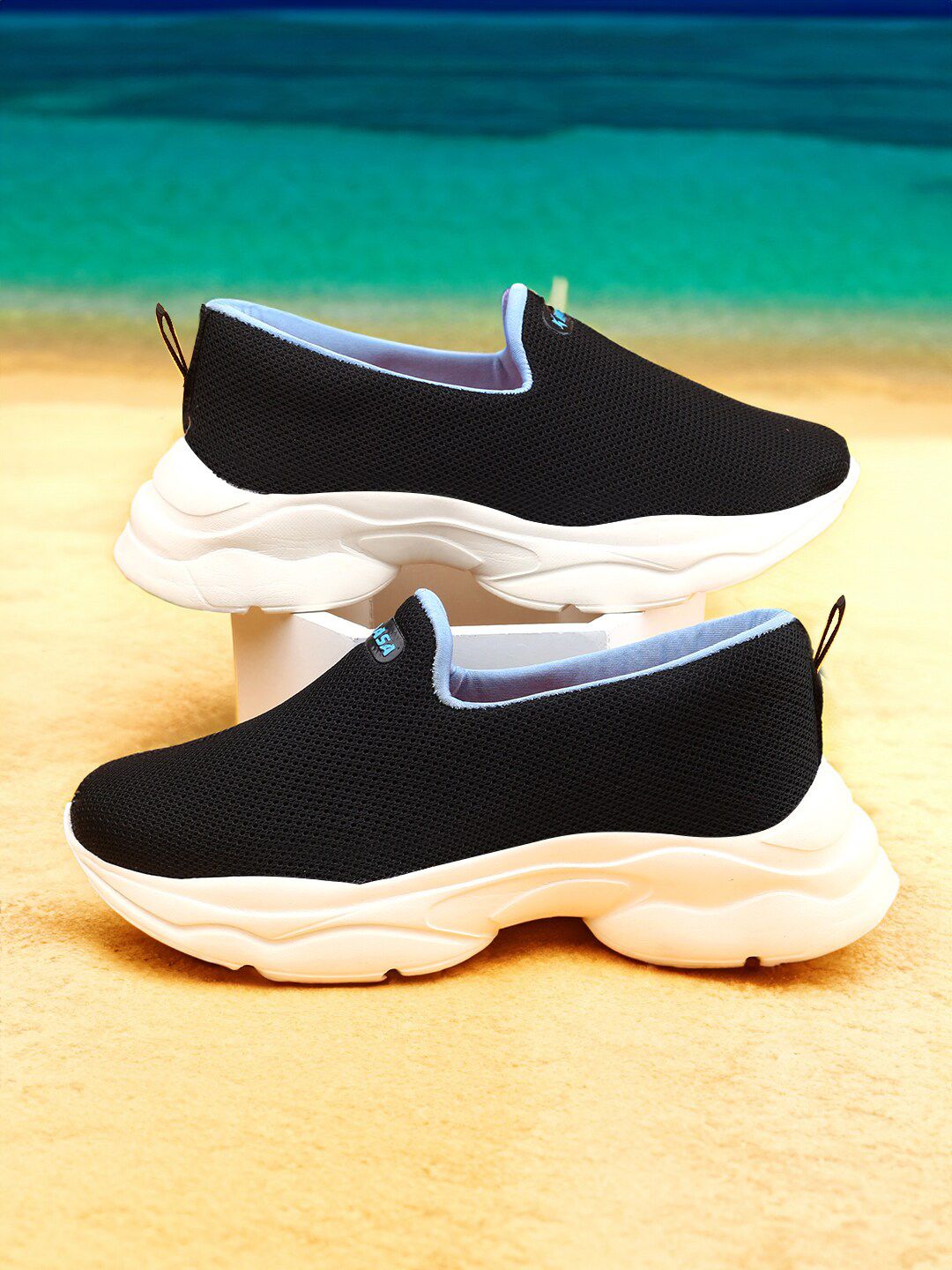 KRAASA Women Slip-On Walking Shoes