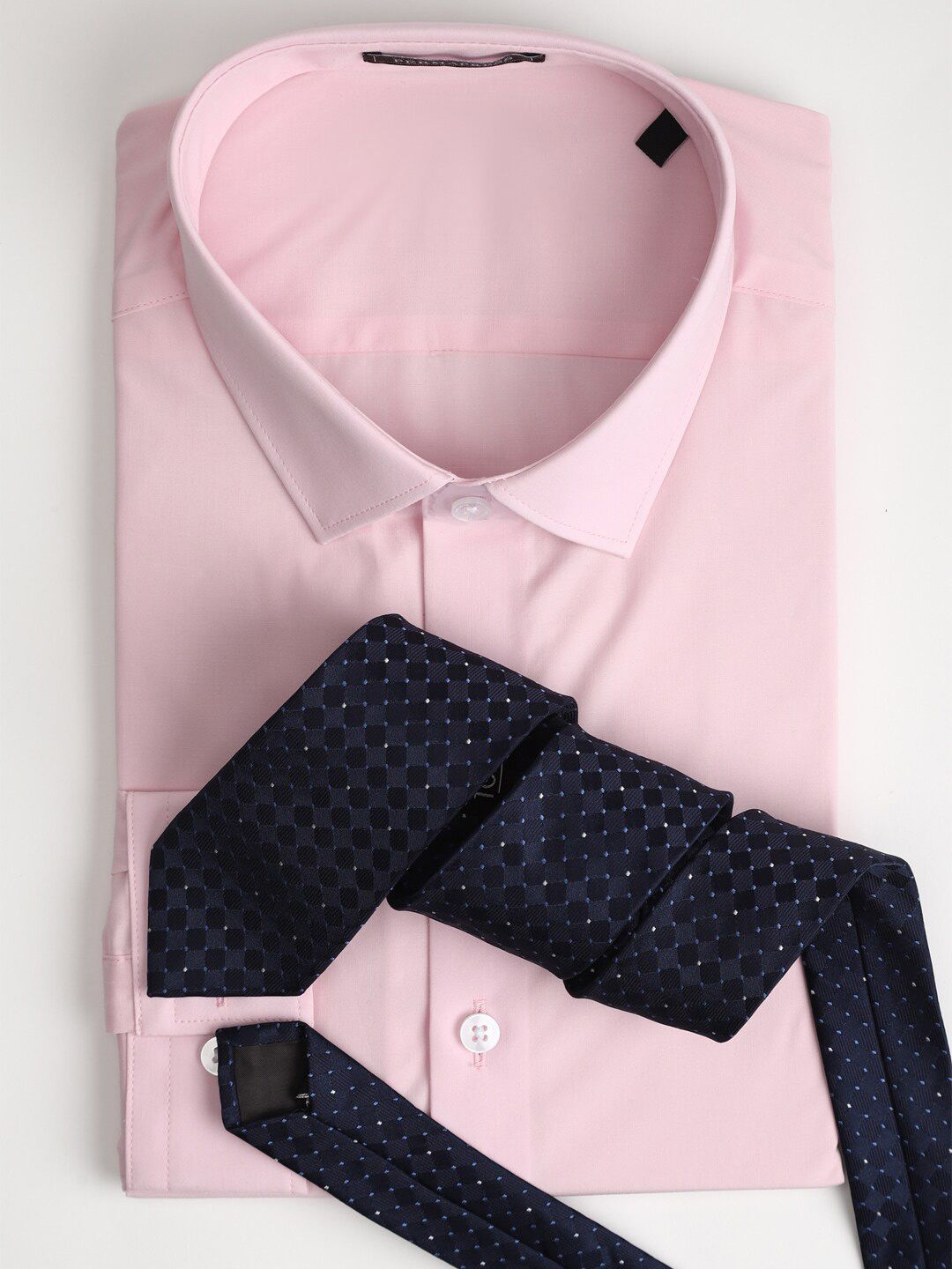 Peter England Men Woven Design Broad Tie