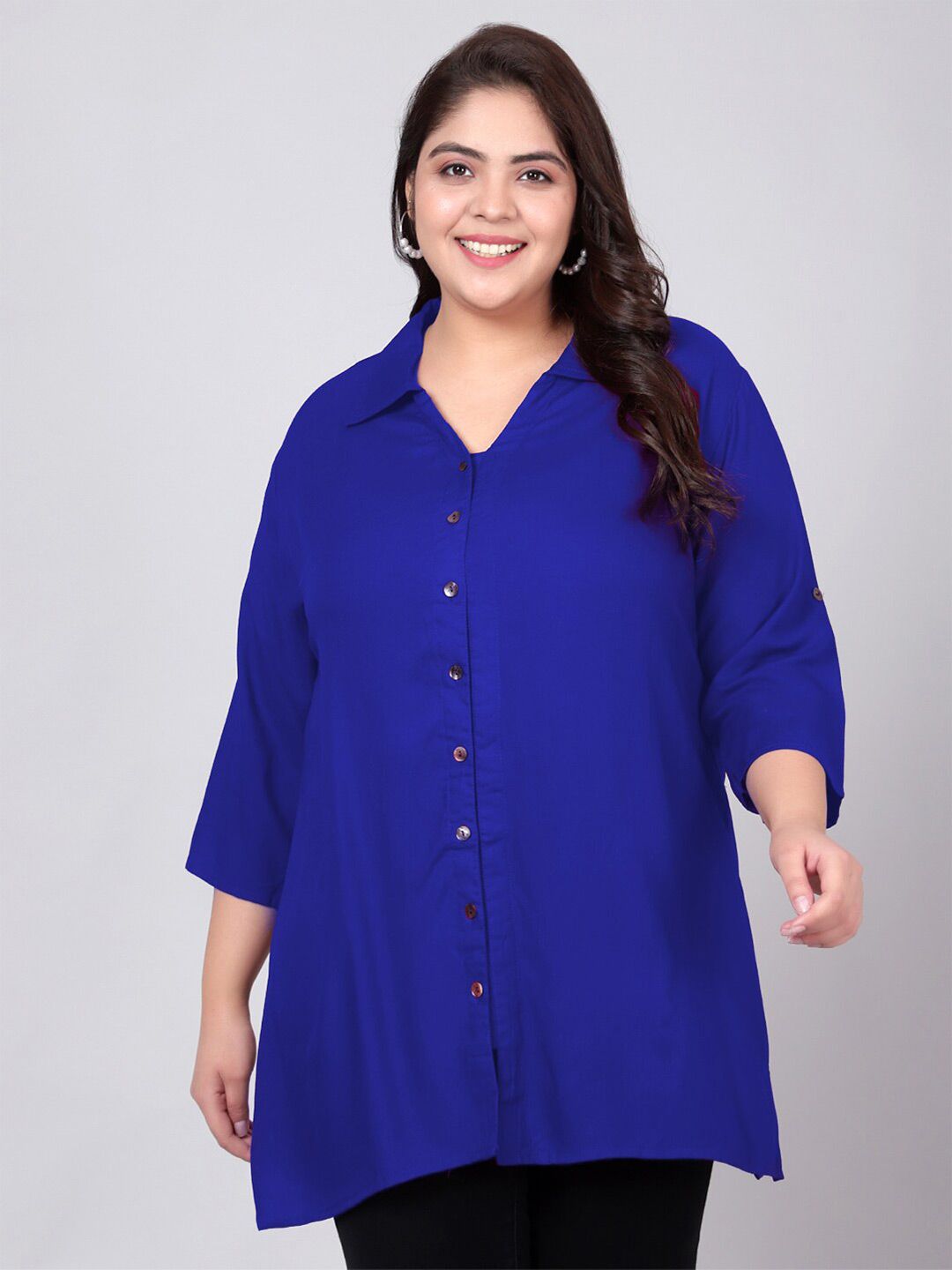 Indietoga Women Classic Opaque Casual Shirt Price in India