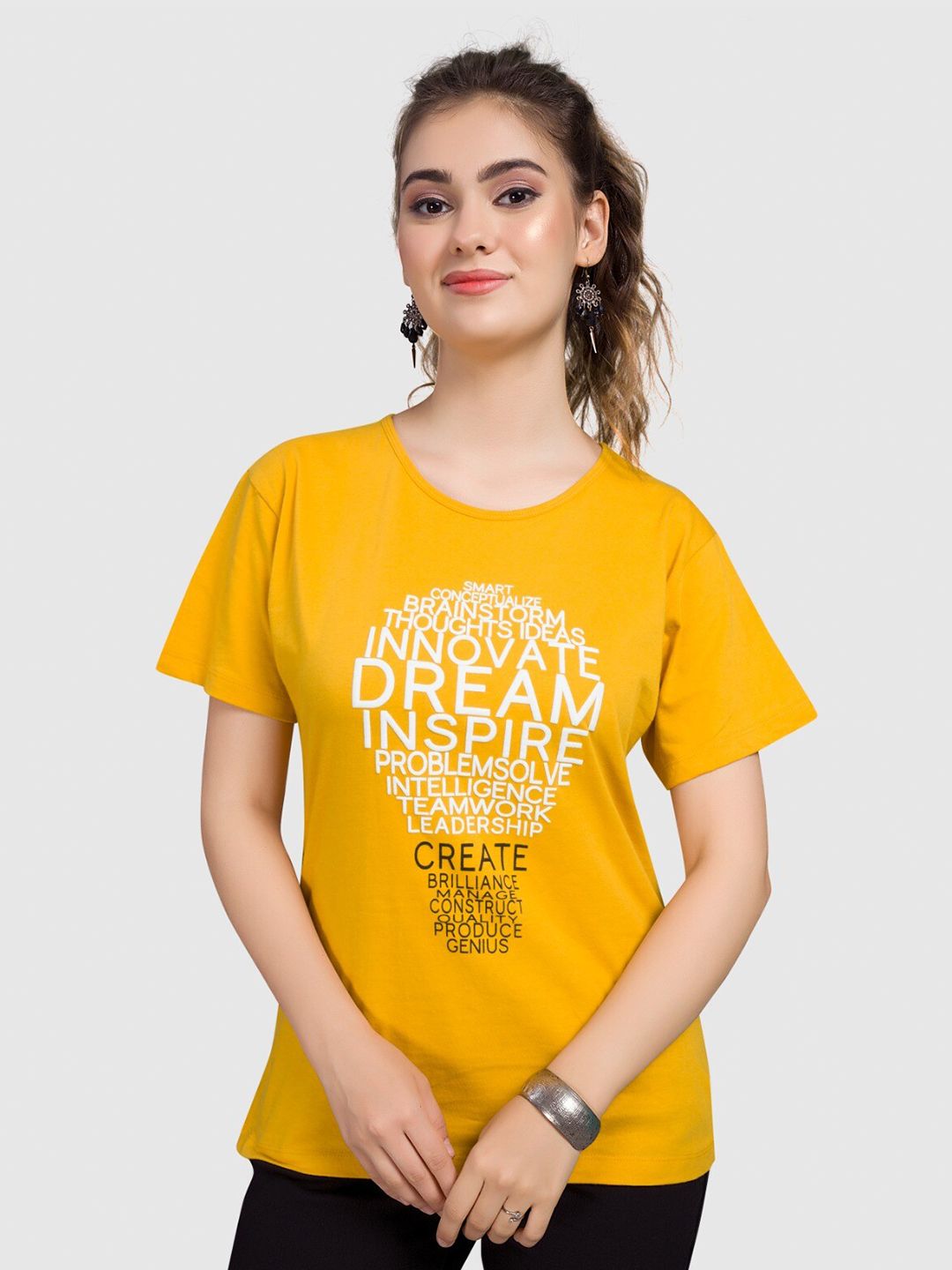 BAESD Women Printed T-shirt