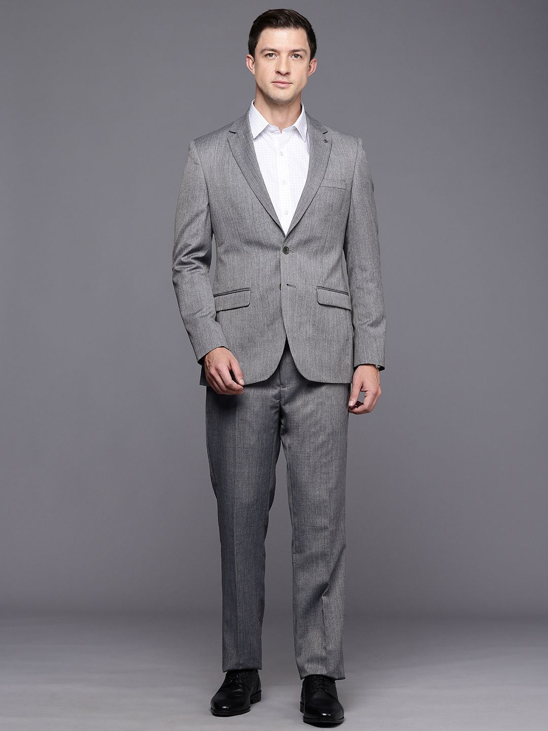 Raymond Raymond Contemporary Fit Notched Lapel Single-Breasted Formal 2 Piece Suits