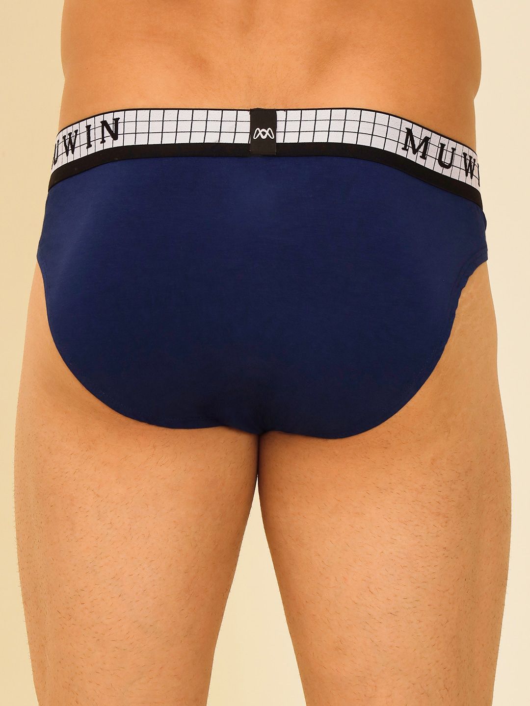 Buy MUWIN Pack Of 3 Low-Rise Anti-Microbial Cotton Modal Bikini