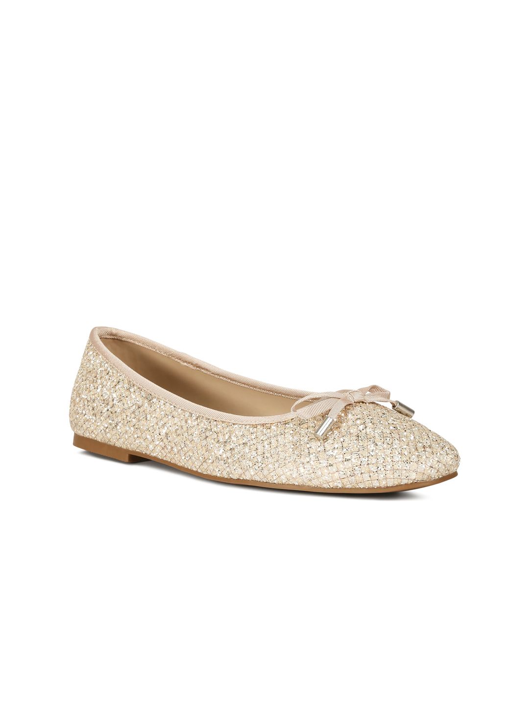 London Rag Women Embellished Ballerinas Flats With Bows