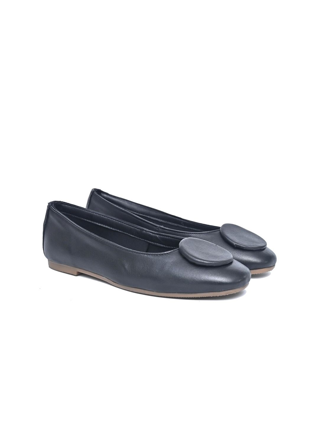 Alleviater Women Leather Ballerinas Flats