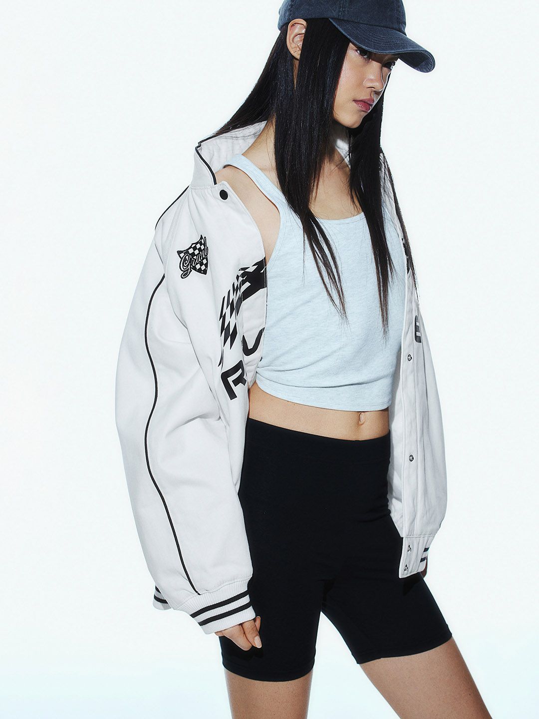 Buy H&M Pure Cotton Motif-Detail Padded Jacket - Jackets for Women