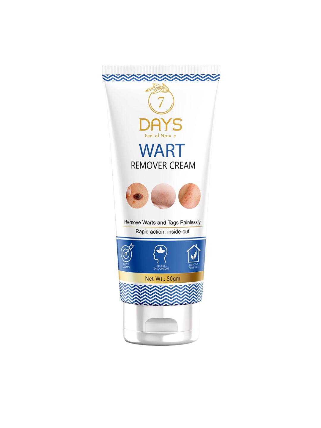 7 DAYS Wart & Tags Painlessly Remover Cream - 50g