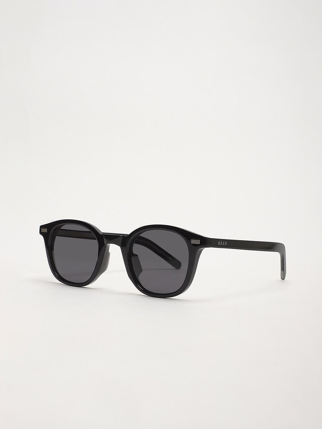 THE BEAR HOUSE Men Round Sunglasses BSG-UPDA-BK