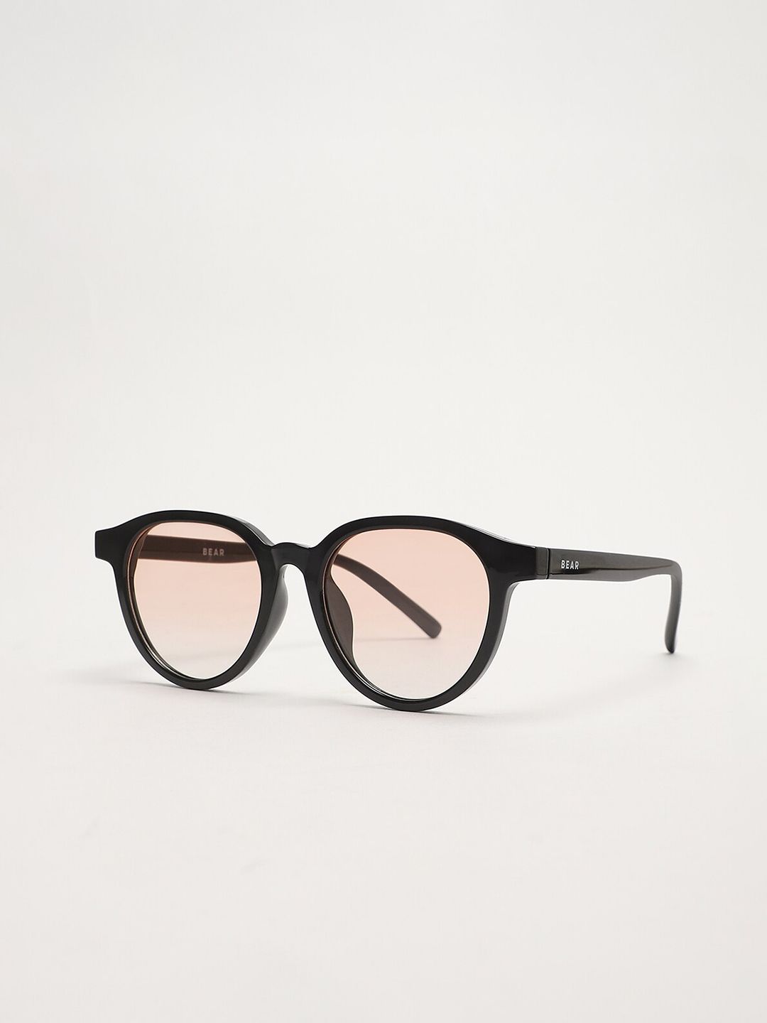 THE BEAR HOUSE Men Round Sunglasses BSG-PORS-BK