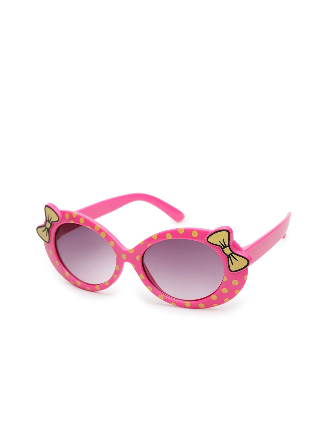 Stoln Girls Oval Sunglasses with UV Protected Lens LM006N-DPINK