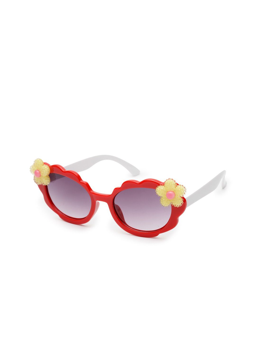 Stoln Girls Oval Sunglasses with UV Protected Lens LM2094N-RED