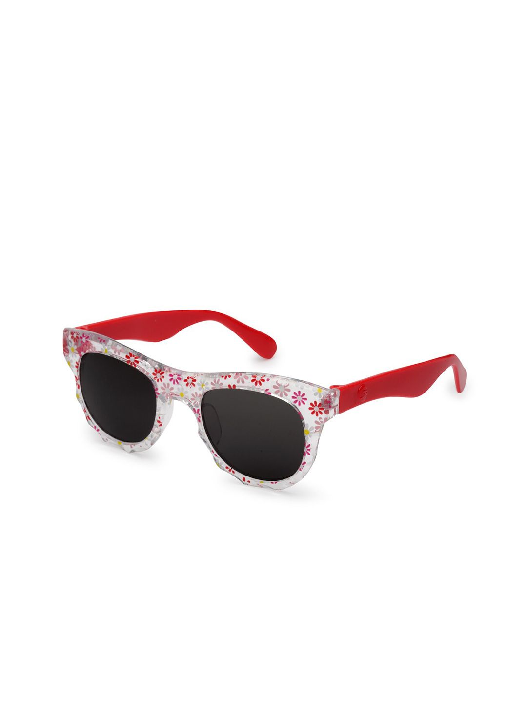 Stoln Kids Square Sunglasses with UV Protected Lens 22814-4N-RED