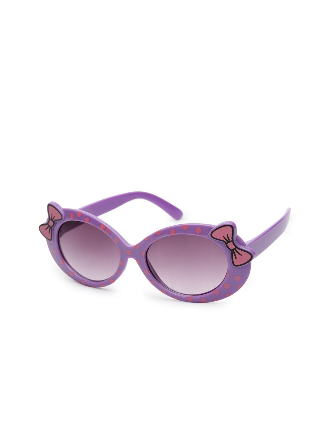 Stoln Girls Oval Sunglasses with UV Protected Lens LM006N-PURPLE