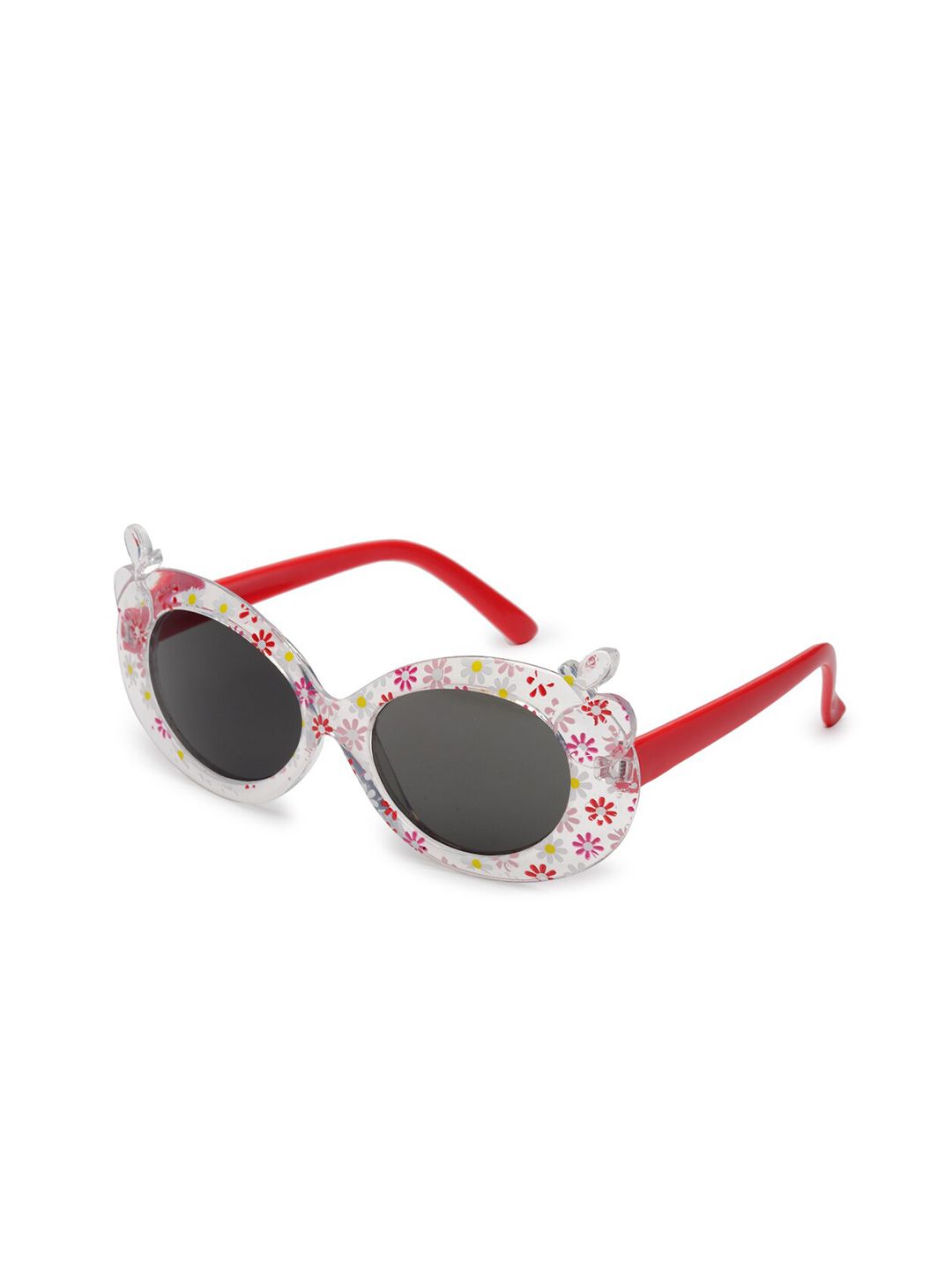 Stoln Girls Oval Sunglasses with UV Protected Lens 22814-3N-RED