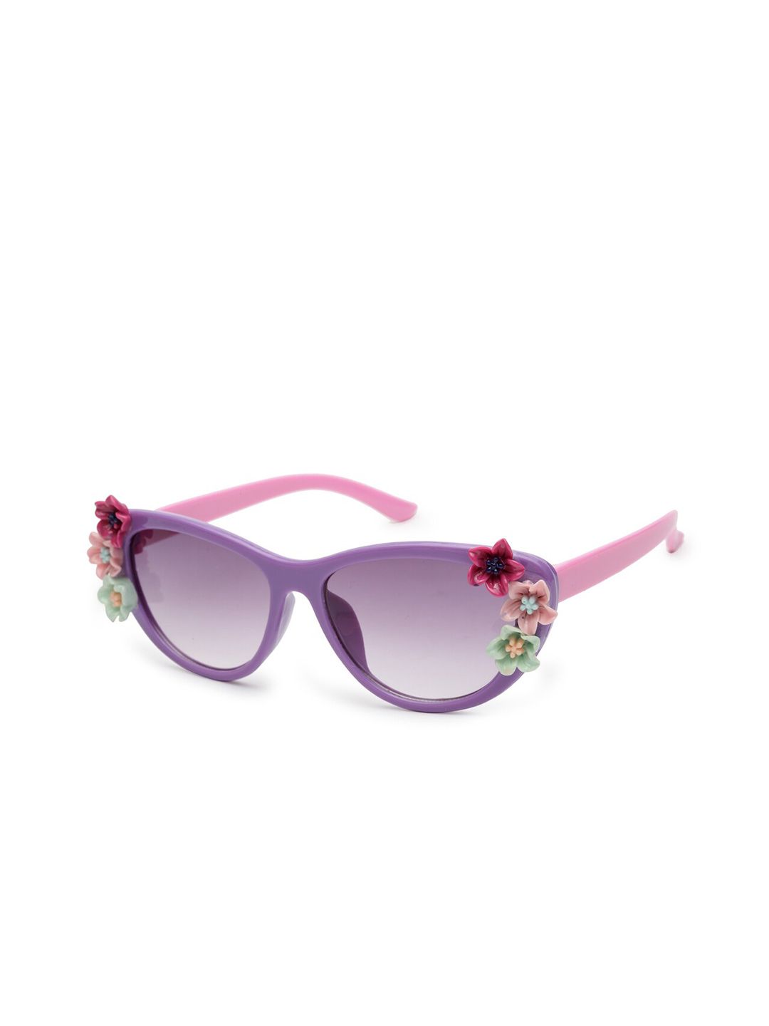 Stoln Girls Oval Sunglasses with UV Protected Lens 1018N-PURPLE