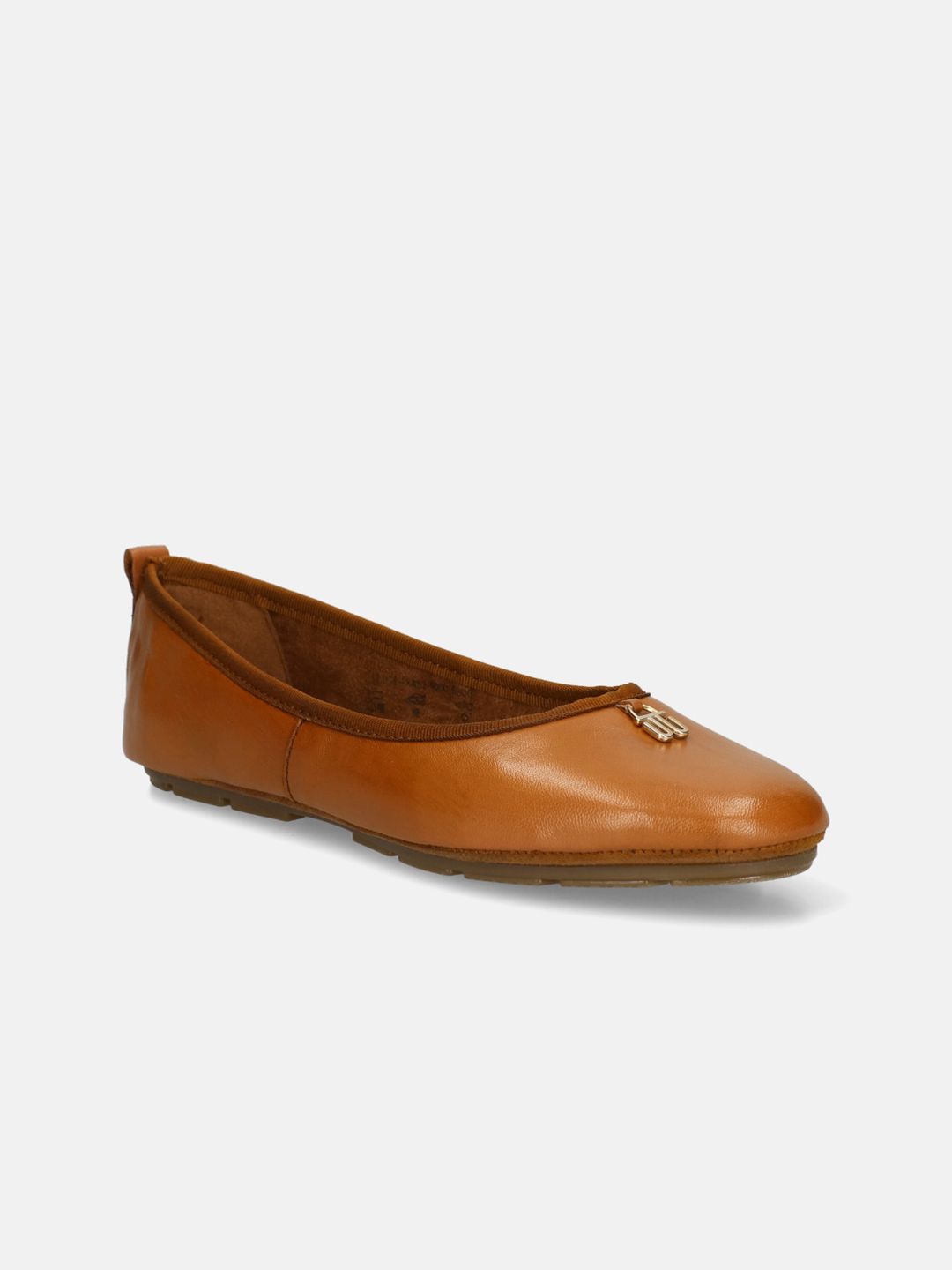 BAGATT Mea Round Toe Leather Ballerinas