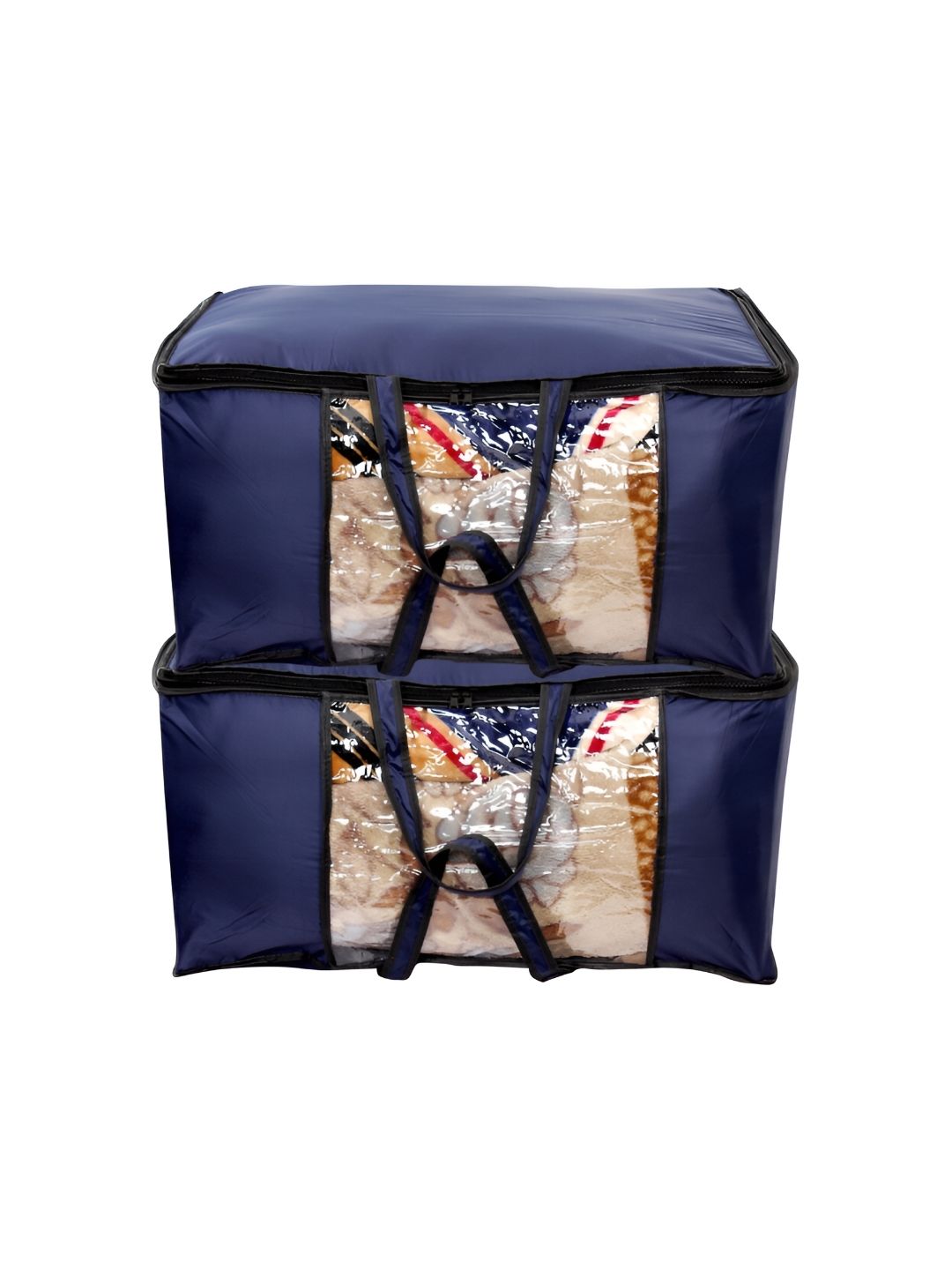 Stylista Blue & Black 2 Pieces Water Resistant Sweater Bag Organisers