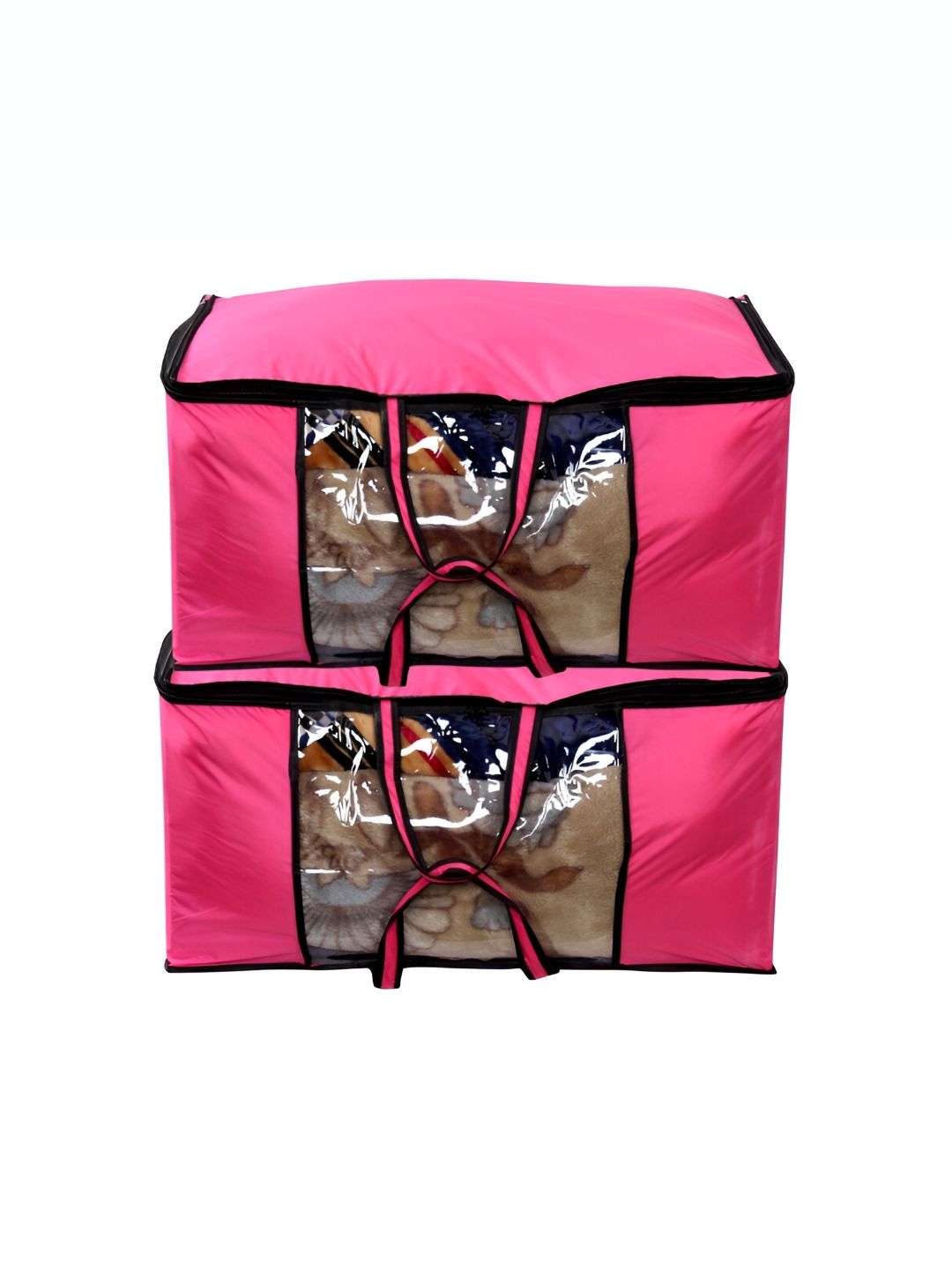 Stylista Pink 2 Pieces Water Resistant Multi-Utility Organisers