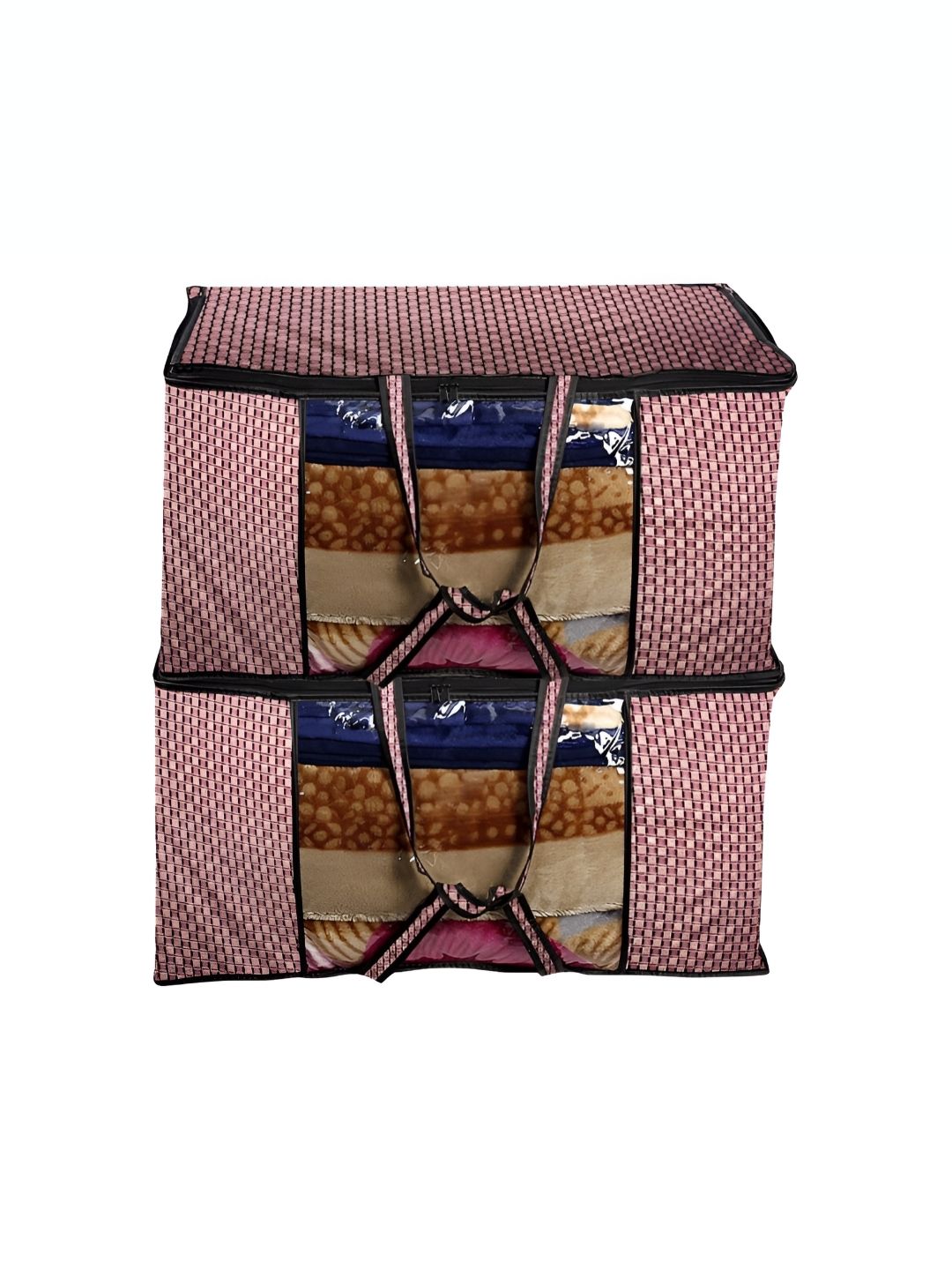 Stylista Maroon 2 Pieces Water Resistant Multi-Utility Organisers