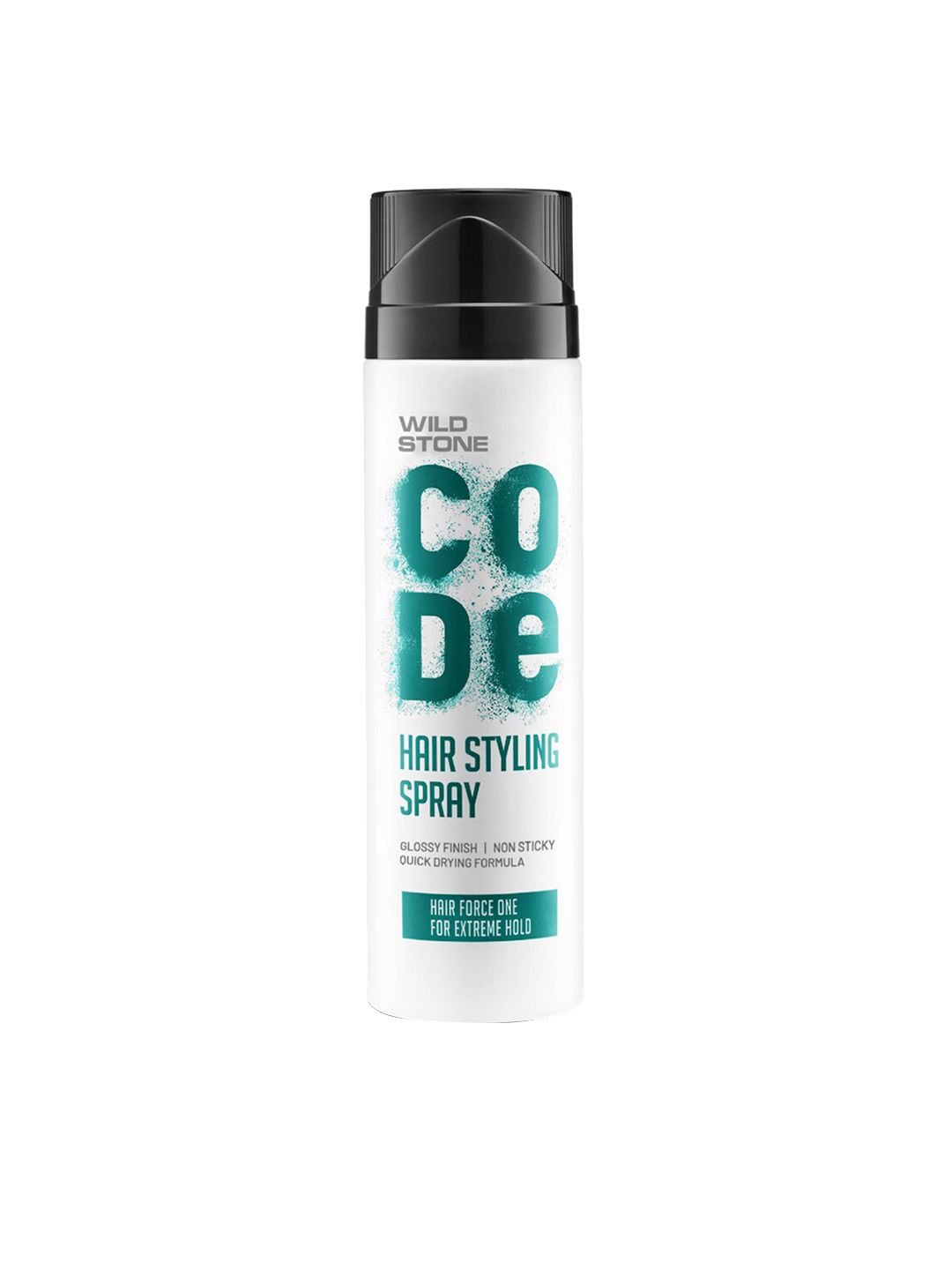Wild stone Code Non Sticky Hair Spray For Gloss Finish - 200ml