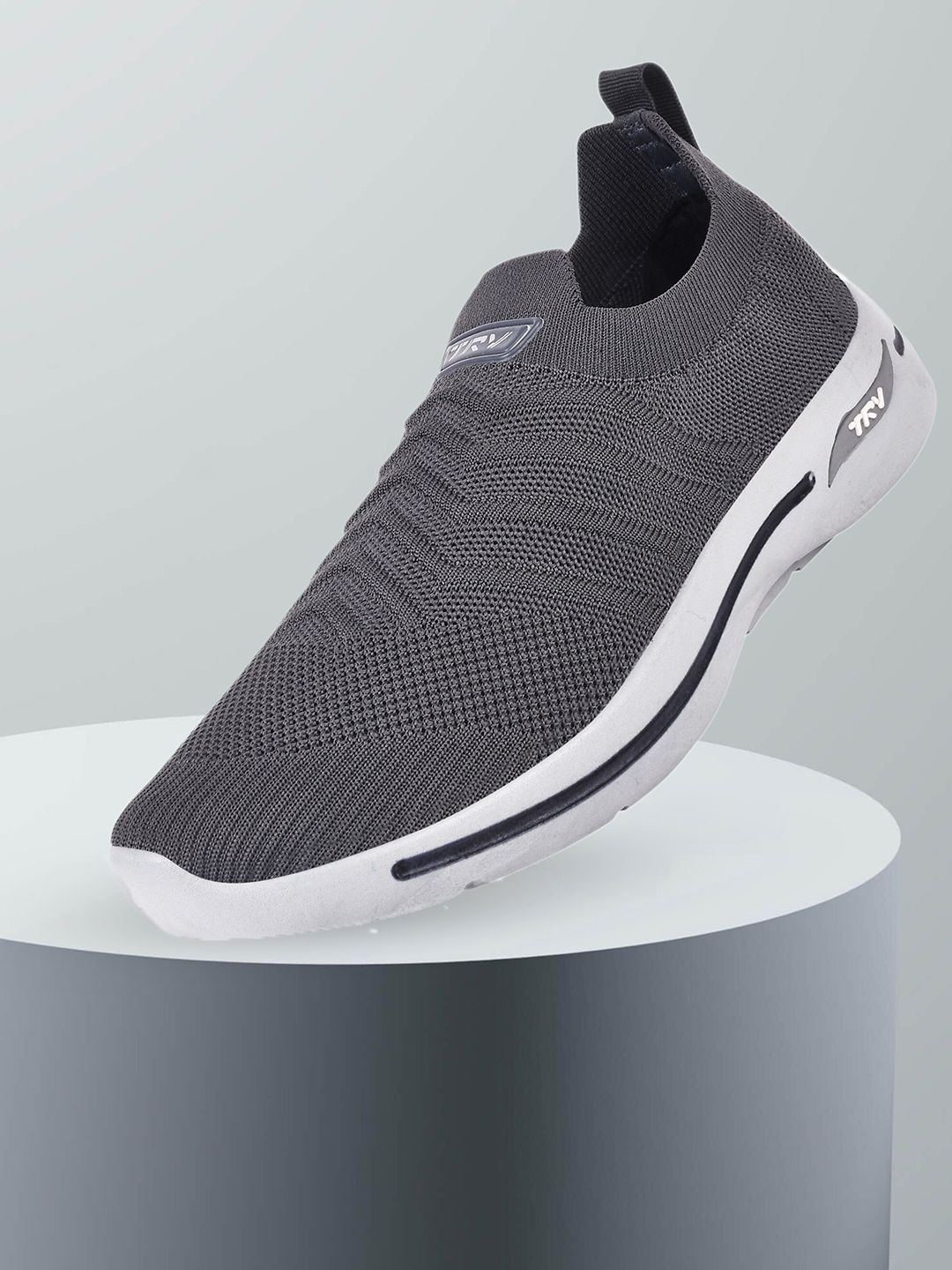Buy TRV Men Textured Slip-On Walking Shoes - Sports Shoes for Men