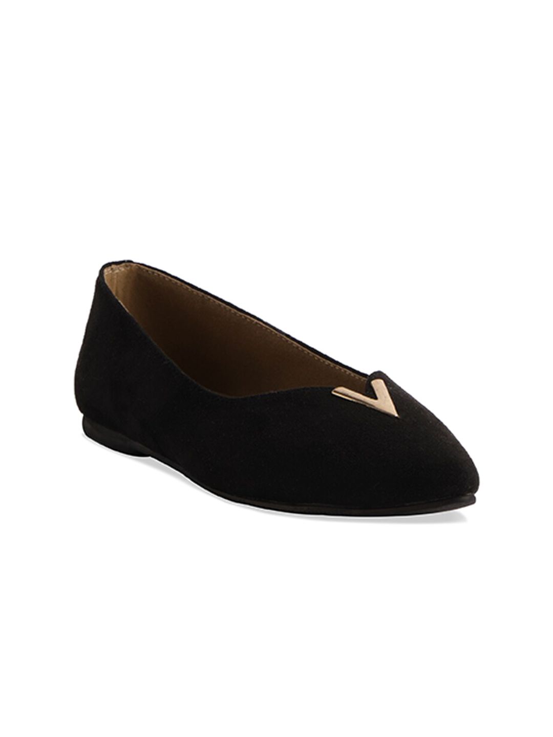 ERIDANI Embellished Pointed Toe Ballerinas