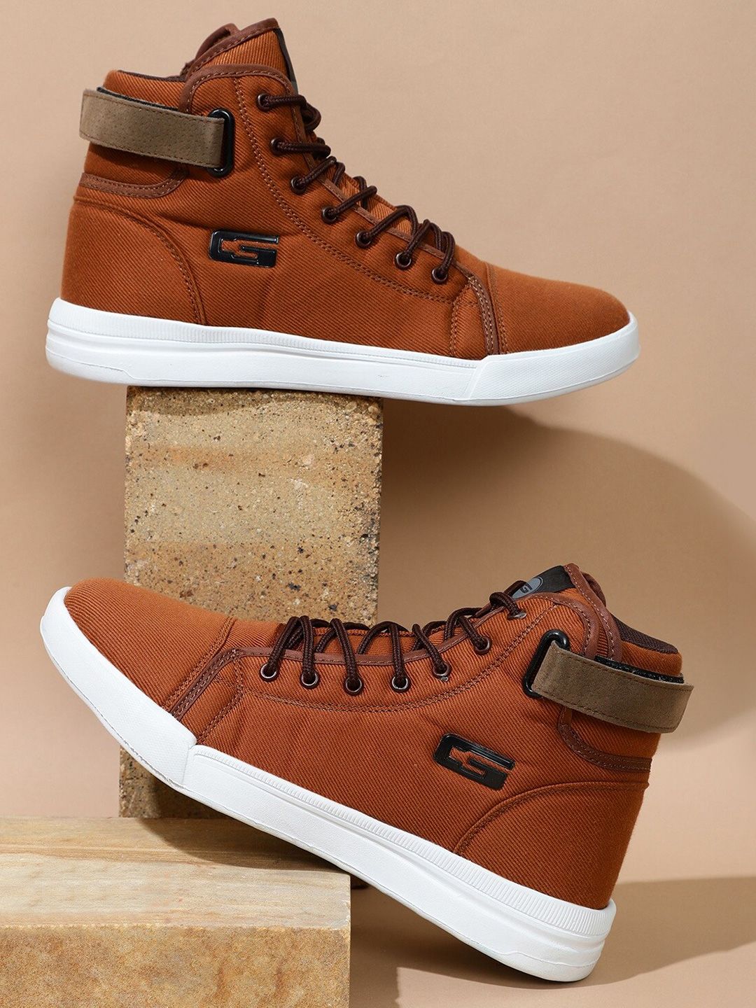Goldstar Men Mesh Lace-Ups Walking Shoes