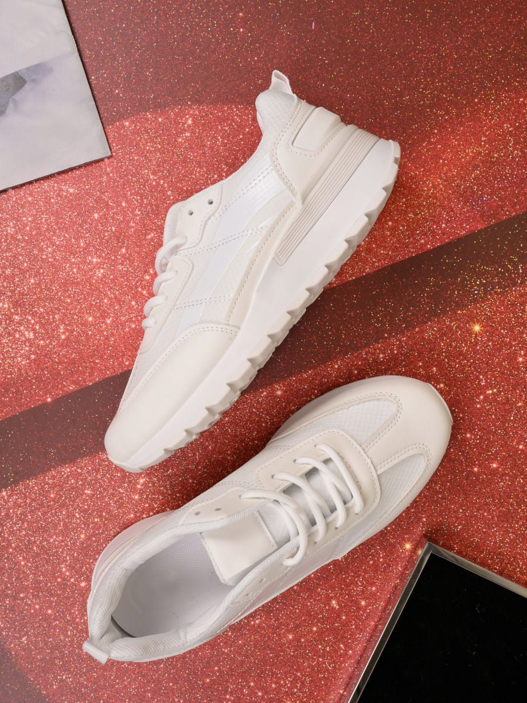 Jove Women Colourblocked PU Oxfords