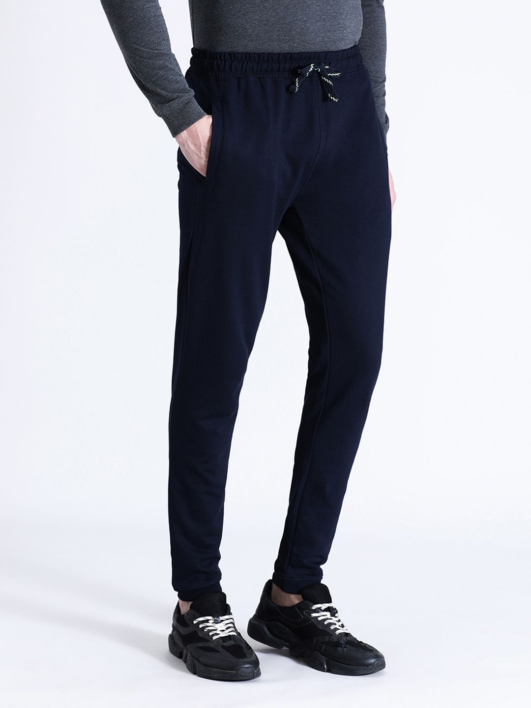Buy Crocodile Men Cotton Mid Rise Joggers - Track Pants for Men