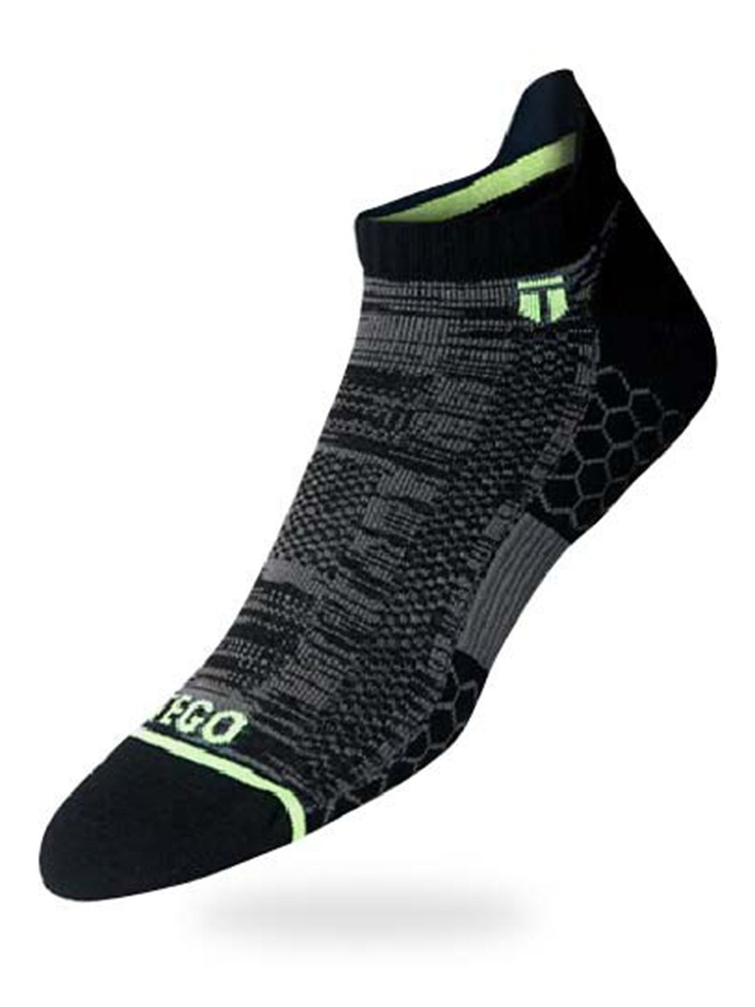 TEGO Patterned Antimicrobial Ankle Length Socks