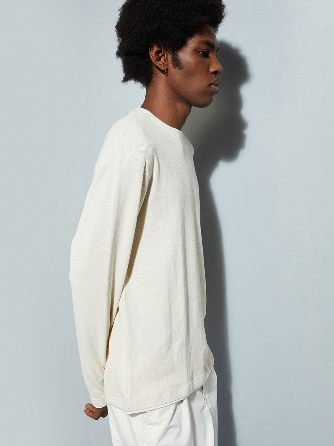 Buy max URB_N Round Neck Long Sleeves T-shirt - Tshirts for Men