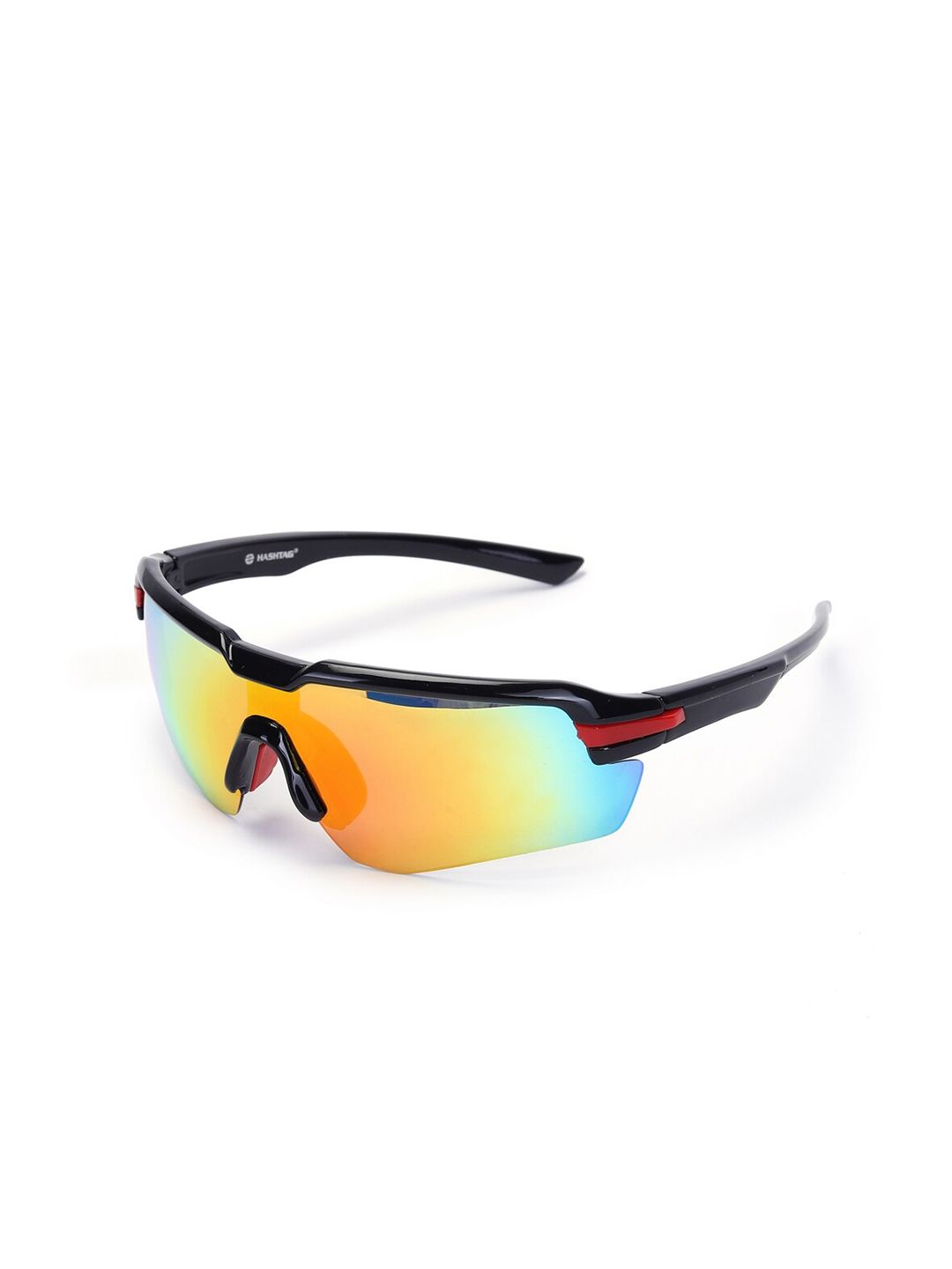 HASHTAG EYEWEAR Unisex Sports Sunglasses With UV Protected Lens HT-SPORT-0104 C4