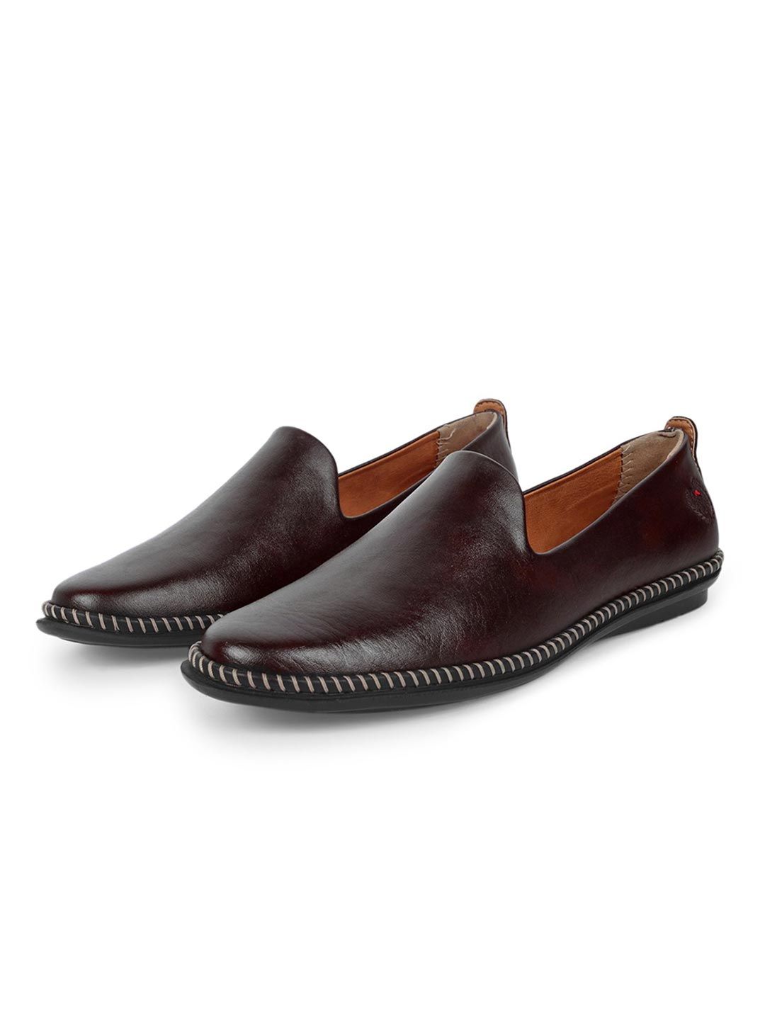 Big Boon Big Boon Men Textured Slip On Shoes