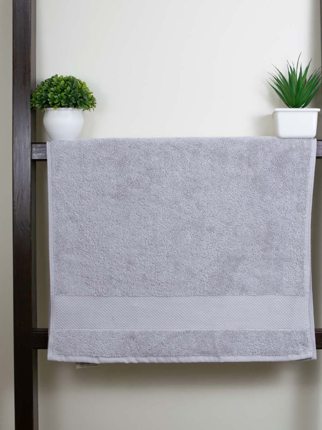 Aura Grey Organic Cotton 610 GSM Hand Towel