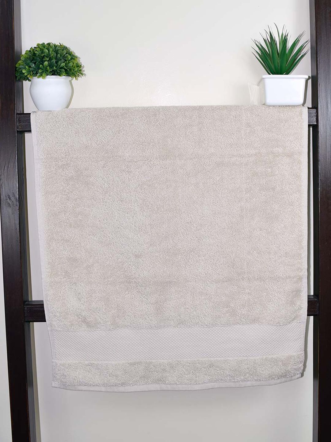 Aura Beige 610 GSM Cotton Hand Towel