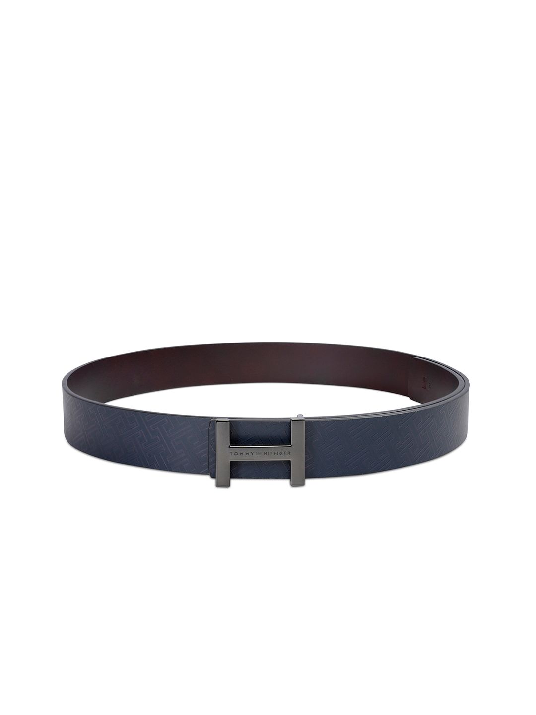 Tommy Hilfiger Men Textured Leather Reversible Belt