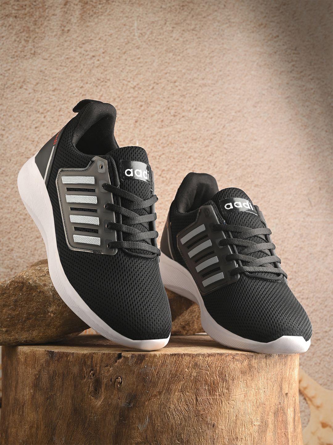 aadi Men Mesh Running Non-Marking Shoes