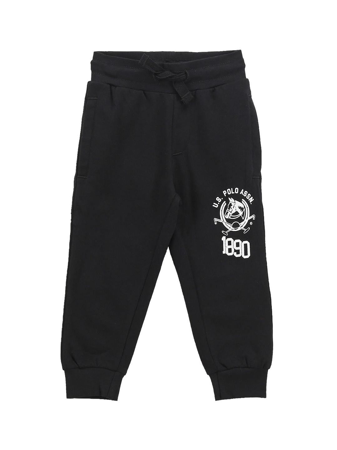 U.S. Polo Assn. Kids Boys Pure Cotton Joggers