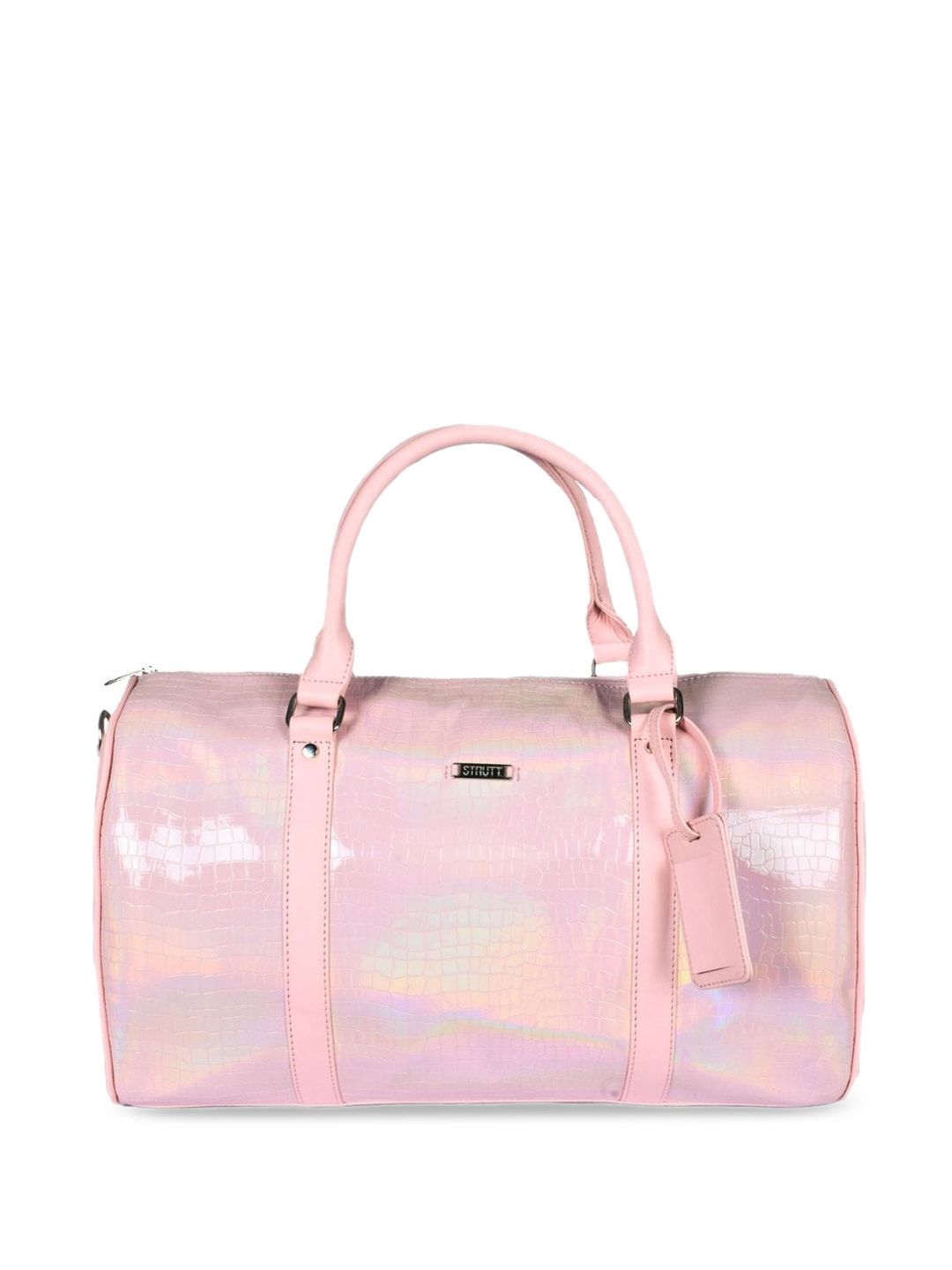 STRUTT Textured Medium Casual Duffel Bag