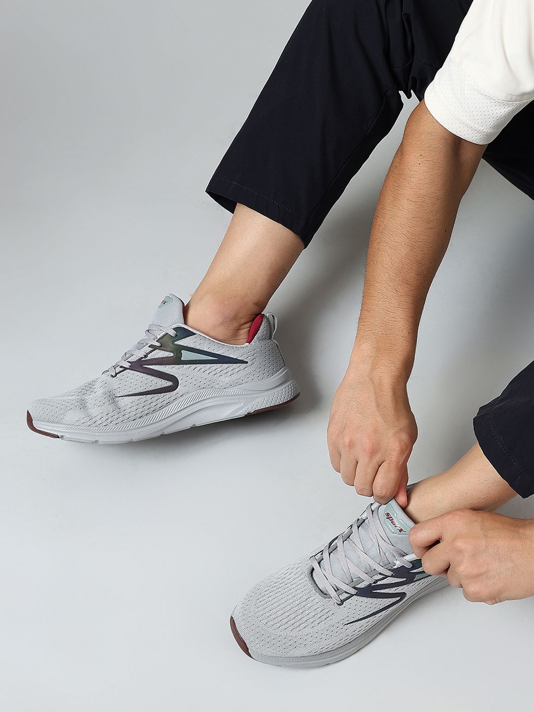 Sparx Men Lace Up Mesh Sports Shoes