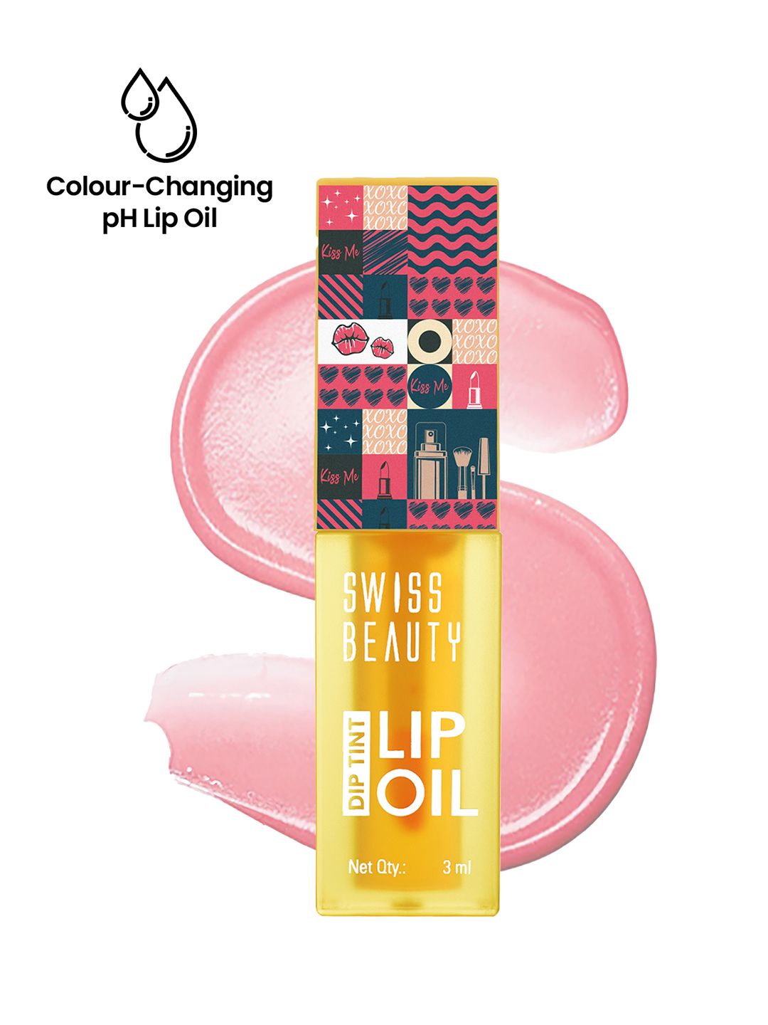 Buy SWISS BEAUTY Dip Tint Lip Oil 3 ml - Kiwi - Lip Balm for Women