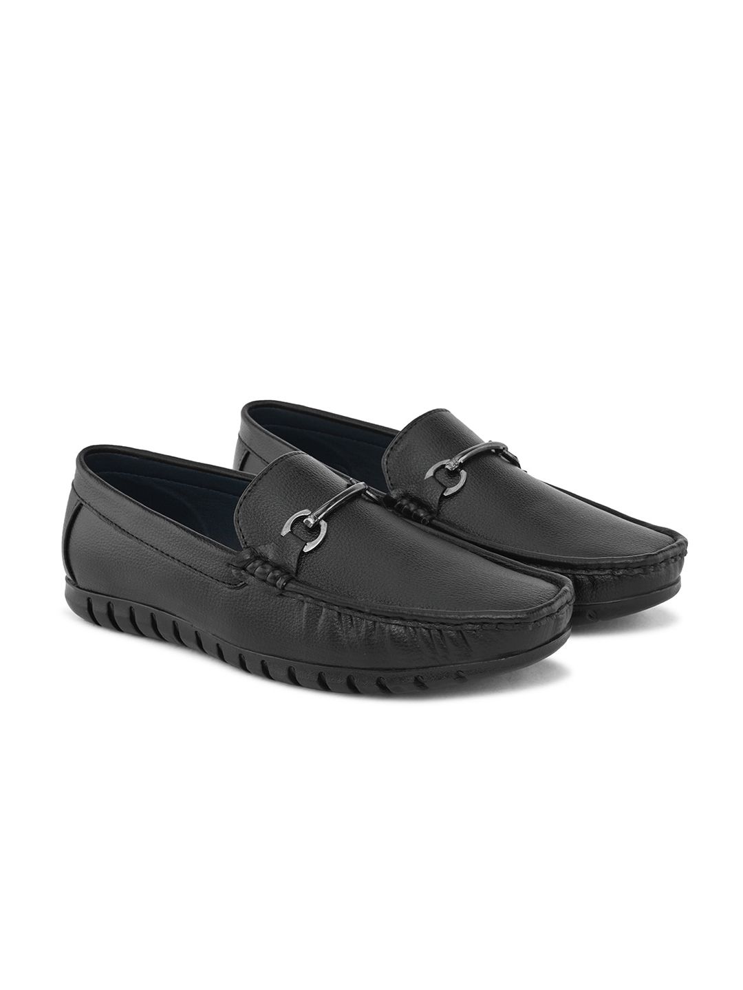 Buy LEONCINO Men Textured Loafers - Casual Shoes for Men 28082090