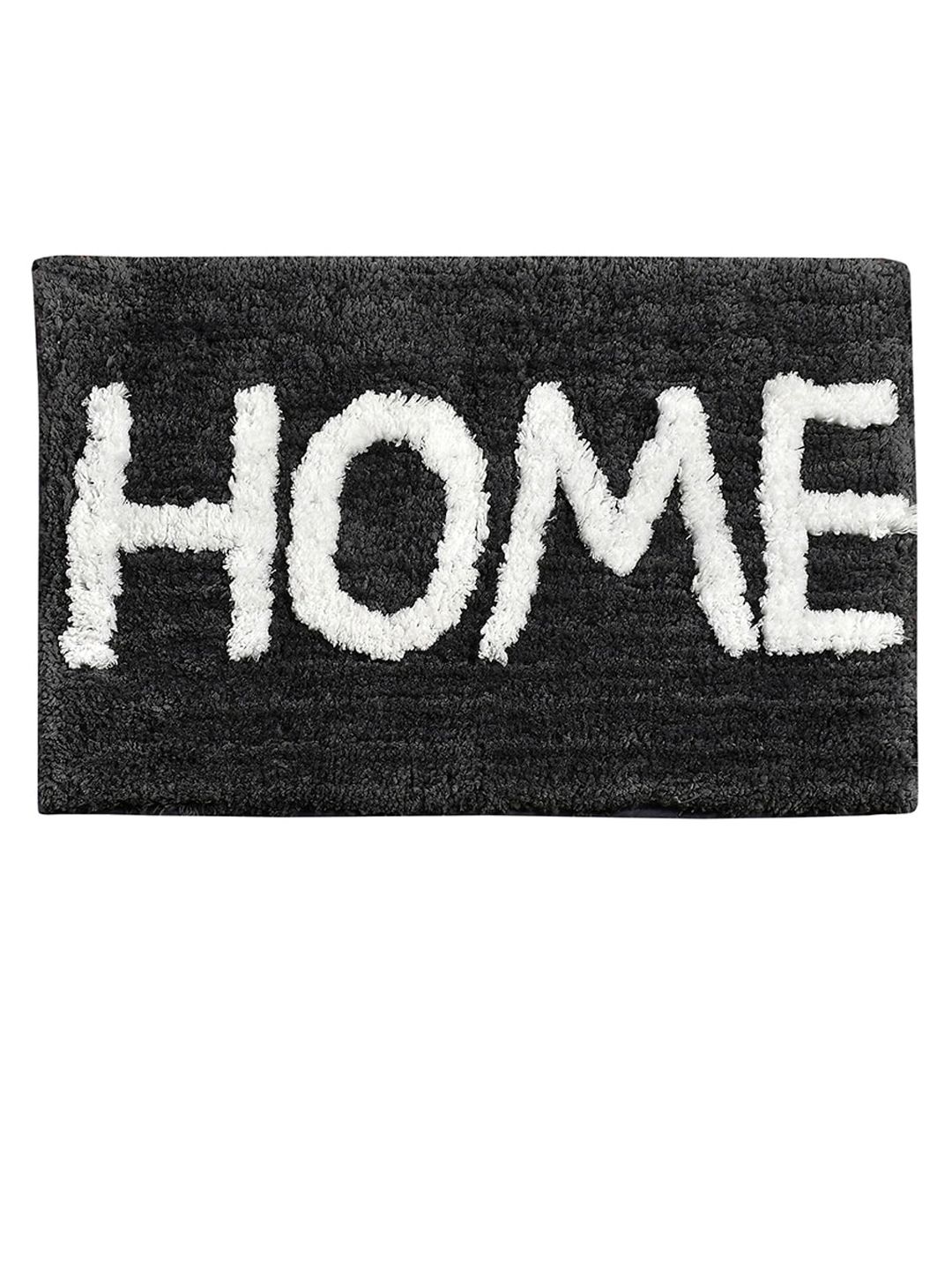 Aura Grey Rectangular Anti Skid 1850 GSM Bath Mat