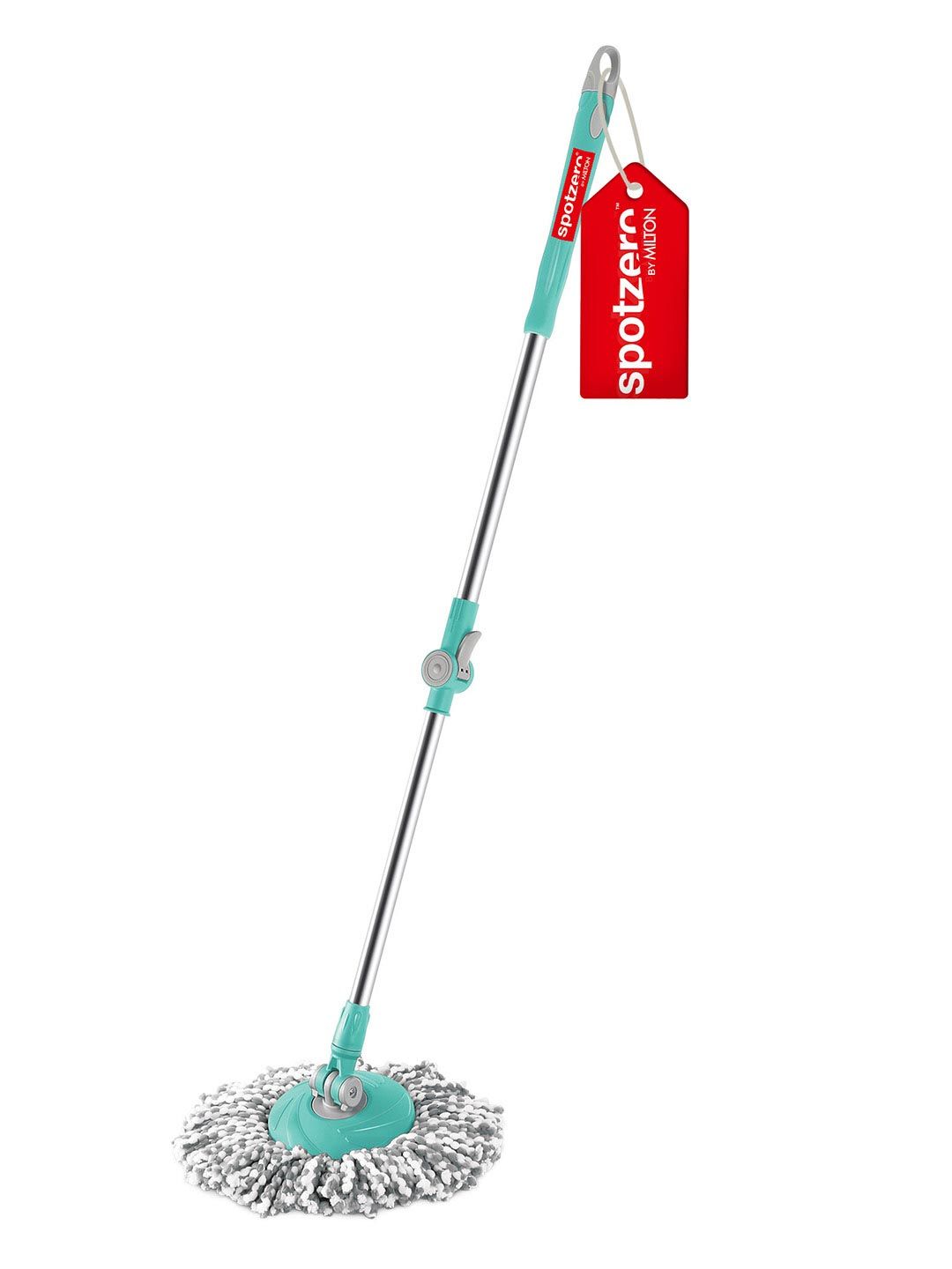 SPOTZERO by MILTON Royale & Elegant Spin Mop Spares Set Handle & Microfibers Refill & Head