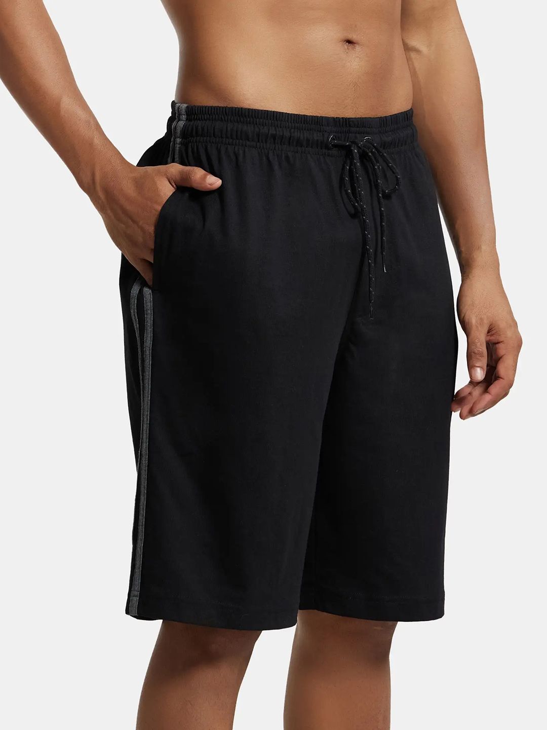 Buy Jockey 24 x 7 Men Black Sport Shorts 9426 - Lounge Shorts for