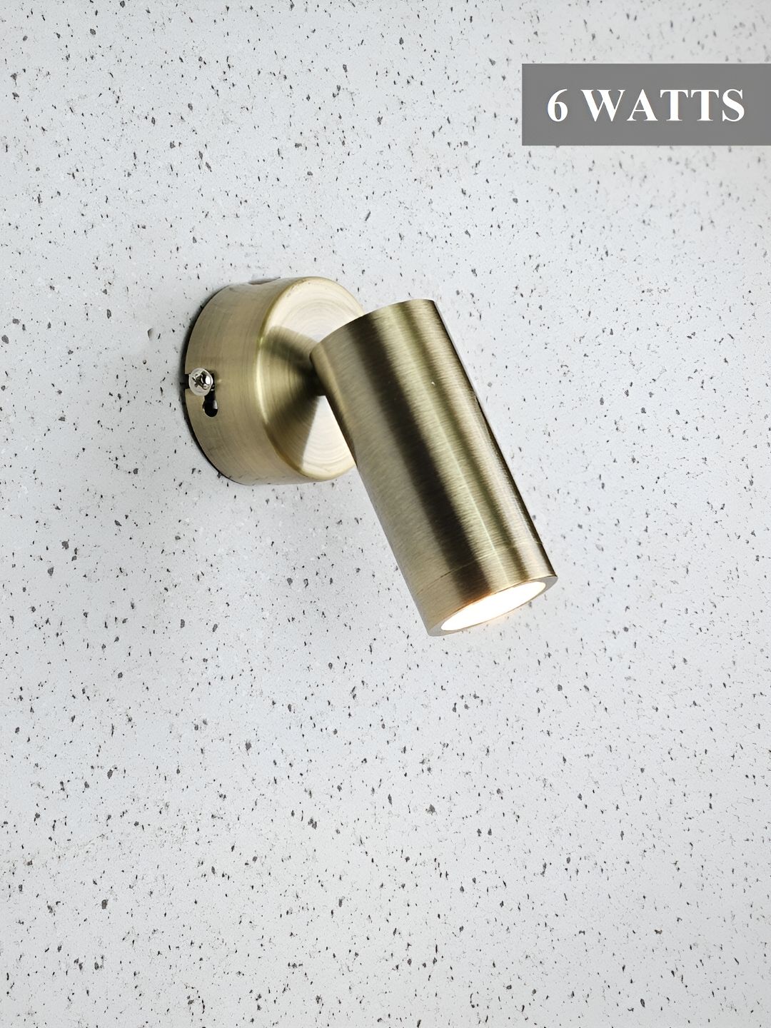Mufasa Bronze-Toned Aluminium Contemporary Cylinder LED Spot Wall Lamp