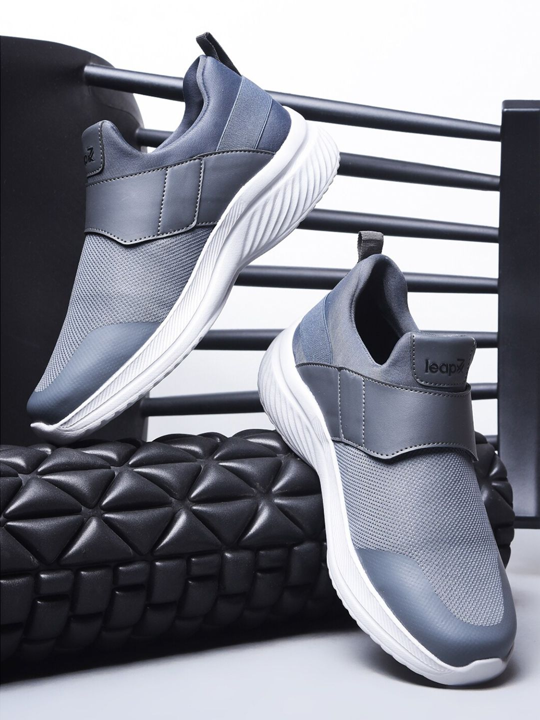 Liberty Men Textured Slip-On Walking Shoes