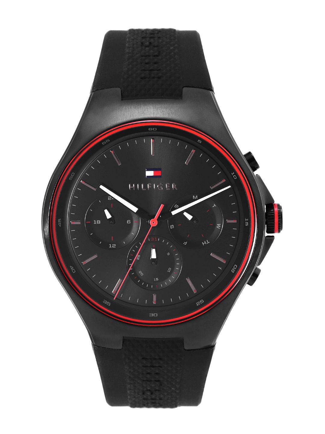 Tommy Hilfiger Tommy Hilfiger Multifunction Analog With Black Dial Watch For Men - Th1792056